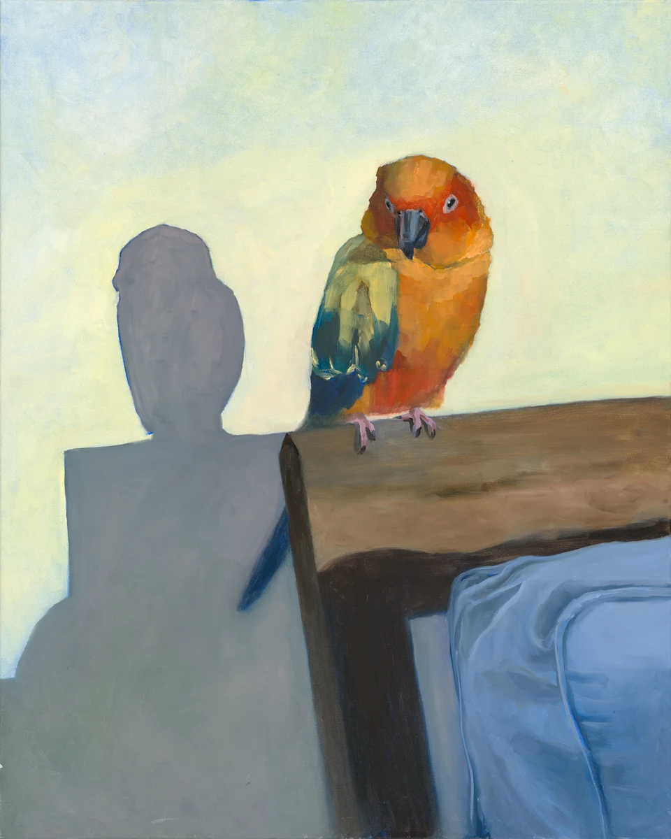 Sunbird — oil on canvas